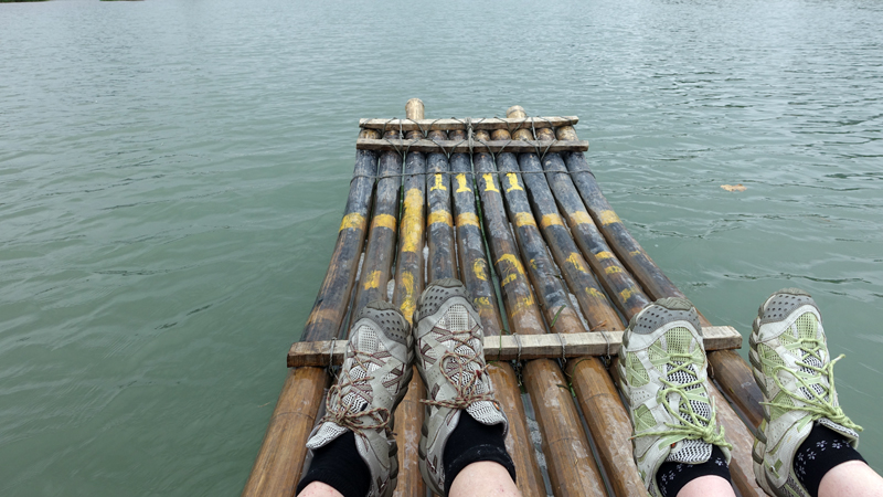 2017-04-10_104947 china-2017.jpg - Yangshuo - Bambusflofahrt Yulong-Fluss